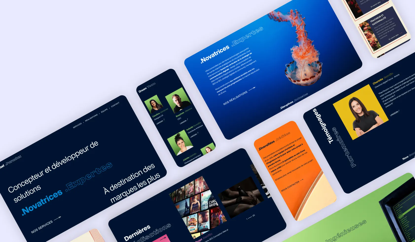 Pixel Paradox Wireframes